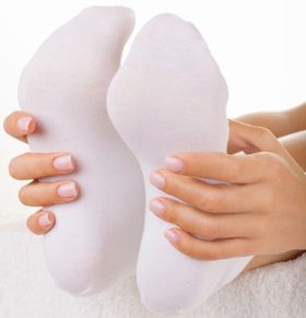 MYSANITY® Sanitärsocke, Weiss