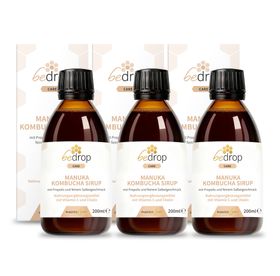 Manuka Kombucha Sirup mit Propolis & feinem Salbeigeschmack Set