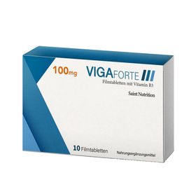 Saint Nutrition® | Vigaforte Filmtabletten | Potenhzmittel für aktive Männer | Erektionshilfe