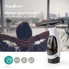 Nedis FENSTERSAUGER     150ML  20 W (VCWI220WT         WS)