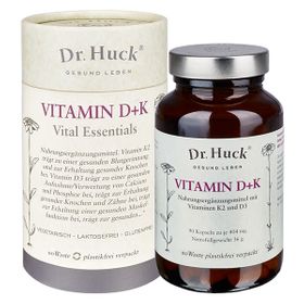 Dr. Huck Vitamin D3 + K2 Kapseln