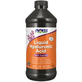 Now Foods Hyaluronsäure 100 mg 16 fl oz (473 ml) Flüssigkeit Beerengeschmack