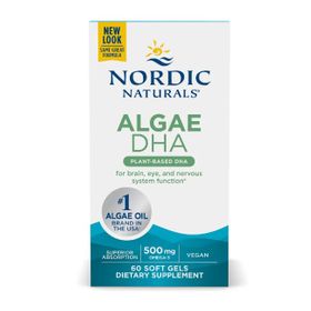 Nordic Naturals Algen DHA 500 mg