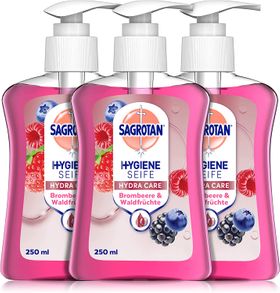 Sagrotan Handseife Brombeere und Waldfrüchte – Hygienische Flüssigseife