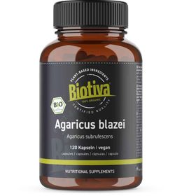 Biotiva Agaricus blazei Kapseln Bio