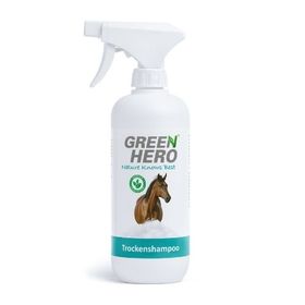 GreenHero Trockenshampoo für Pferde