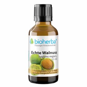 Bioherba Echte Walnuss  Juglans regia L.  Tropfen  Tinktur Extrakt