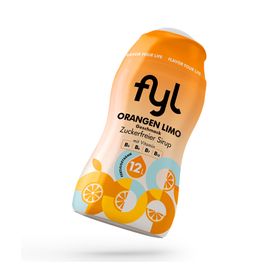 fyl Zuckerfreier Sirup Orangen Limo Geschmack