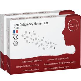 Eisenmangel Selbsttest – Eisen Test & Ferritin Schnelltest für Zuhause – Patris Health®