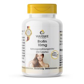 Warnke Vitalstoffe | Biotin 10mg