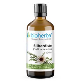 Bioherba Silberdistel Carlina acaulis L. Tropfen Tinktur