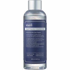Dear Klairs Supple Preparation Unscented Toner – Sanfter, unparfümierter Gesichtstoner