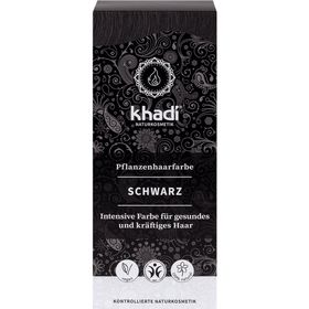 khadi Natural Cosmetics Pflanzenhaarfarbe Schwarz 100 g