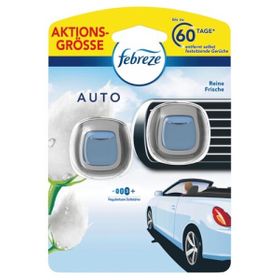 Febreze Auto Lufterfrischer Starterset Reine Frische, Duopack