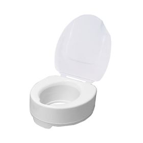 Drive Medical - Toilettensitzerhöhung Ticco2G - 15 cm Höhe mit ergonomischer Formgebung mit Deckel