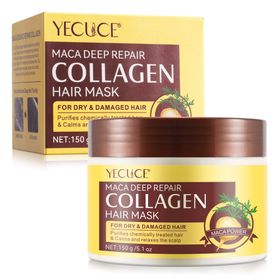 ALIVER Haarmaske MACA DEEP REPAIR Kollagen Tiefenpflege für Haare