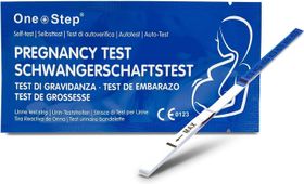 One+Step Blue Line ultraempfindlicher Schwangerschaftstest - Frühtest 10 miu/ml