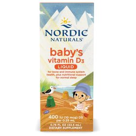 Nordic Naturals Baby's Vitamin D3 10 mcg (400 I.E.)