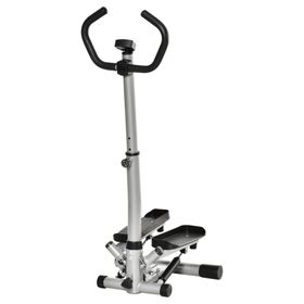 HOMCOM Heimtrainer-Stepper mit LCD-Display und einstellbarer Geschwindigkeit