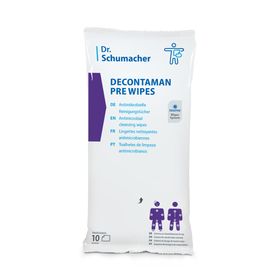 Dr. Schumacher Decontaman Pre Wipes Reinigungstücher | ung (10 Tücher)