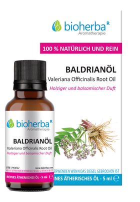 Bioherba Ätherisches reines Baldrianöl