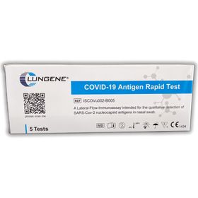 Clungene® LAIEN Antigen Test - COVID-19 Schnelltest (Nasal Swab) - CE 1434 (5 Stück)