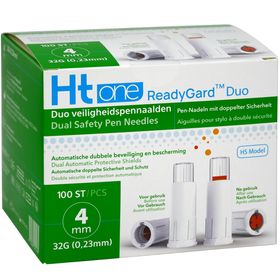 The Tester - Ht One ReadyGard Duo Sicherheitsnadel (32G - 4mm) - 100 Stück