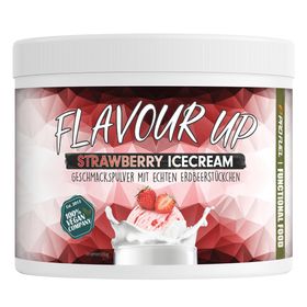 ProFuel - FLAVOUR UP Geschmackspulver - Strawberry Icecream - nur 9 kcal pro Portion