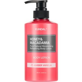 KUNDAL Honey & Macadamia Körperlotion Amber Vanilla – Feuchtigkeitspflege