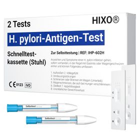 HIXO H. Pylori (Helicobacter Pylori) Schnelltest Stuhl