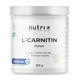 nutri+ L-Carnitin Pulver 250g (Carnipure®)