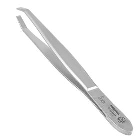 Niegeloh Solingen Pinzette, gebogen, rostfrei, Inox