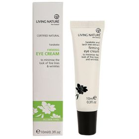 Living Nature certified natural Firming Eye Cream