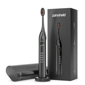 Zahnheld elektrische Schallzahnbürste Gero G3 mit Etui, 5 Putzmodi, lange Akkulaufzeit