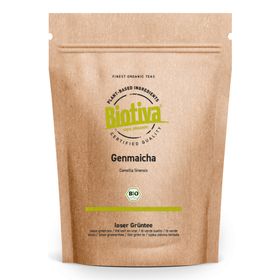 Biotiva Grüntee Genmaicha Bio