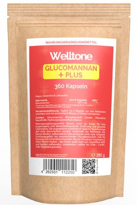 Welltone Glucomannan Plus