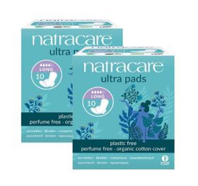 Natracare ultra Damenbinden "lang" mit Flügel Duo