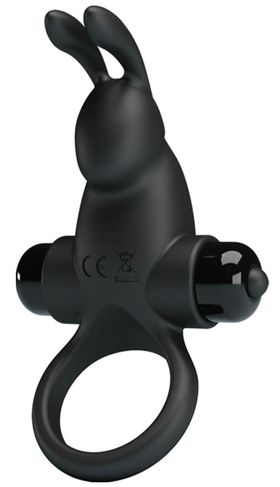 Pretty Love Cockring Rabbit Schwarz