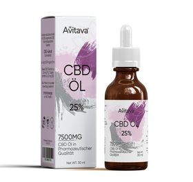 Avitava 25% CBD Öl im Vollspektrum