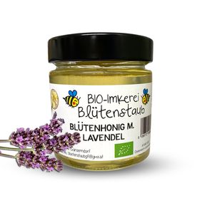 Bio Blütenhonig mit Lavendel von Bio-Imkerei Blütenstaub