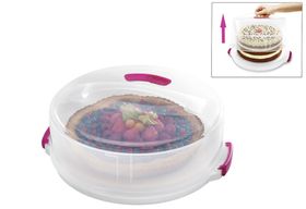 METALTEX Tortenbehälter höhenverstellbar