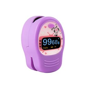 Lepu Medical Fingerpulsoximeter für Kinder mit Vier-Richtungen-Anzeige PC-60D2