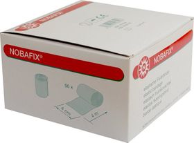 NOBA Nobafix elastische Fixierbinden Großverbraucherpackung ohne Folie 50 Stück 4cm x 4 m