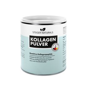 Steiger Naturals Kollagenpulver Bioaktive Kollagenpeptide