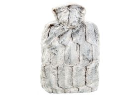 HUGO FROSCH 1,8l Wärmf.Flausch brau/silber