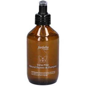 Farfalla Swiss Pine Natural Shower & Shampoo
