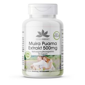 Warnke Vitalstoffe | Muira Puama Extrakt 500mg