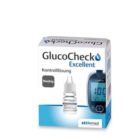 GlucoCheck Excellent Kontrolllösung (niedrig) für das Excellent Messgerät