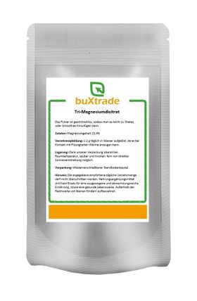 buXtrade Tri-Magnesiumdecitratcitrat