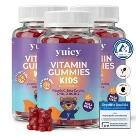 yuicy® Kids Gummies -  Vitamine für Kinder